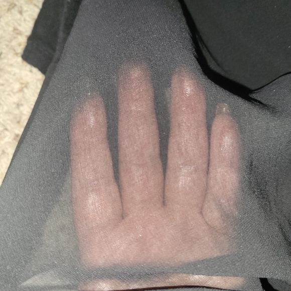 Olive & Oak Cardigan Sheer Back Women's Sz Med - Picture 11 of 11